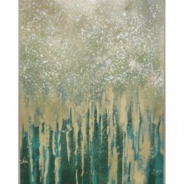 Wall painting - olive and beige color SJ-130006-D