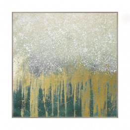 wall Painting gray and olive colour, SJ-130006-H