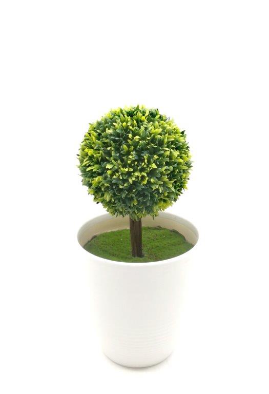 Artificial small tree in White pot TRD-113