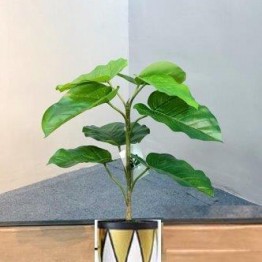 Artificial tree - white and golden color pot TRDS-184