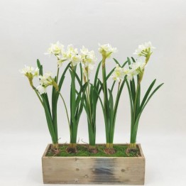 Wooden flower vase, TRD-133