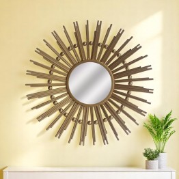 Round wall mirror - MR-1165-B