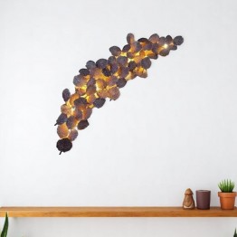 Leaf-shaped wall lamp MGW-9666-6B