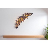 Leaf-shaped wall lamp MGW-9666-6B
