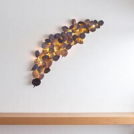 Leaf-shaped wall lamp MGW-9666-6B