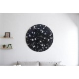 Circular wall lampshade - Black MGW-8033-1S