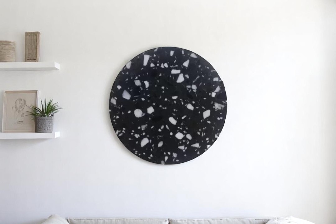 Circular wall lampshade - Black MGW-8033-1S