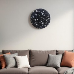 Circular wall lampshade - Black MGW-8033-1S