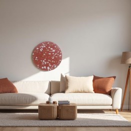Circular wall lights - Red MGW-8033-1S