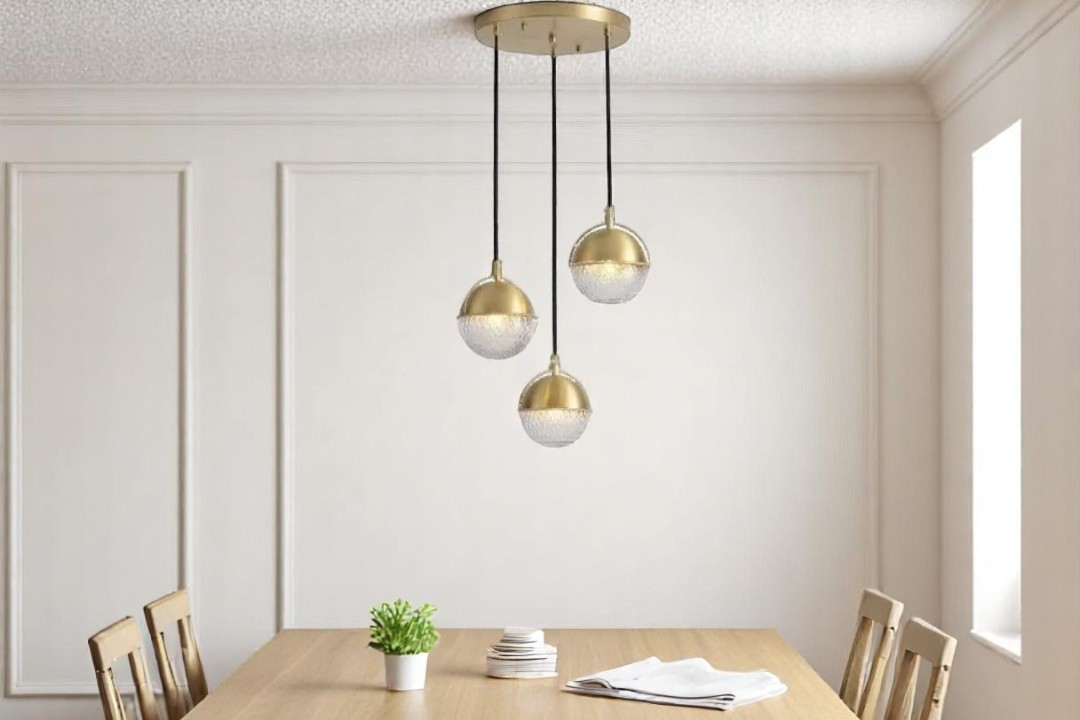 Modern Ceiling Chandelier, 3 lights - MGC-8291-3B