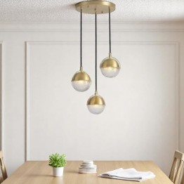 Modern Ceiling Chandelier, 3 lights - MGC-8291-3B