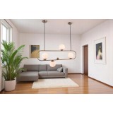ثريا سقف تصميم مودرن لون نحاسى MGC-8201-4