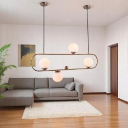 Modern Chandelier, 4 lights, MGC-8201-4