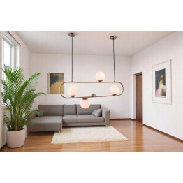 Modern Chandelier, 4 lights, MGC-8201-4