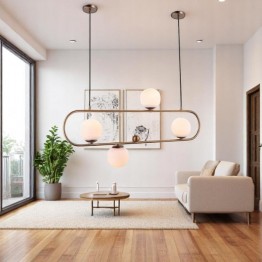 Modern Chandelier, 4 lights, MGC-8201-4