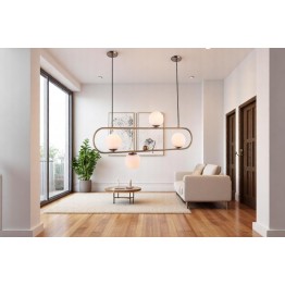 Modern Chandelier, 4 lights, MGC-8201-4
