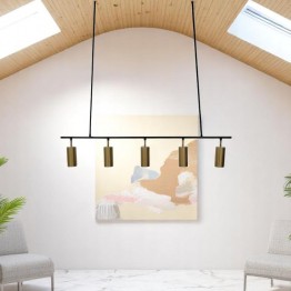 Modern chandelier, Gold, MGC-8055-5
