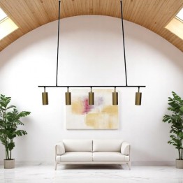 Modern chandelier, Gold, MGC-8055-5