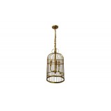 Ceiling chandelier Birdcage shape, MGC-17025-3