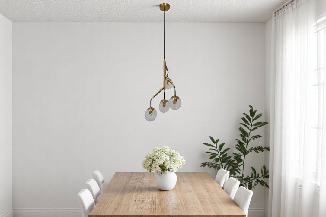 Ceiling Chandelier , 4 lights, MGC-7504-4 - gold