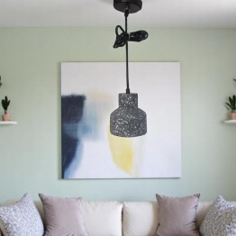 Ceiling Chandelier, MGC-8033-1S (Black)