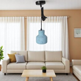 Small ceiling chandelier, MGC-8033-1S (Blue)