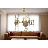metal ceiling chandelier - golden color MGC-15782-6B
