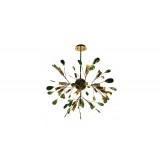 modern chandelier golden  and green color, MGC-9668-20B