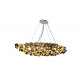 Bird's nest pendant ceiling lamp, gold color MGC-8311-8