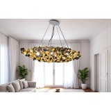 Bird's nest pendant ceiling lamp, gold color MGC-8311-8