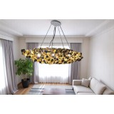 Bird's nest pendant ceiling lamp, gold color MGC-8311-8