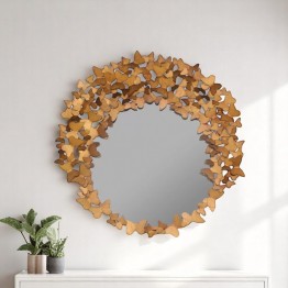 Wall Mirrors with golden Butterfly Frame MR-1170 