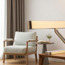 مصباح طاولة مودرن ذهبي MGT-8213-1