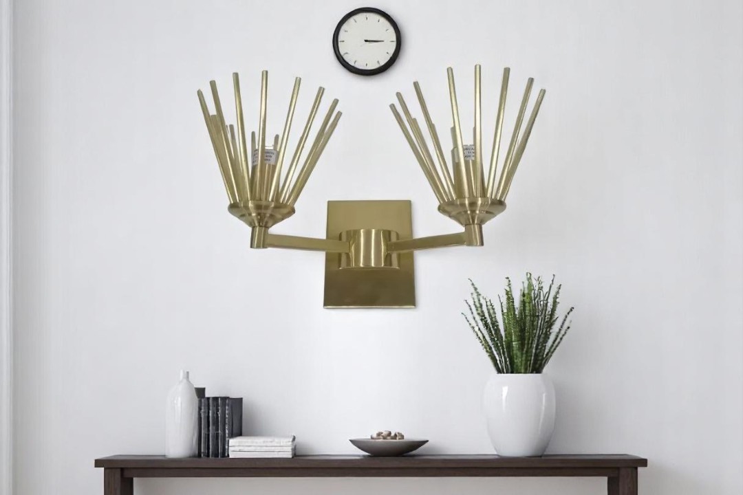 Modern design wall lamp - golden color MGW-18031-2 