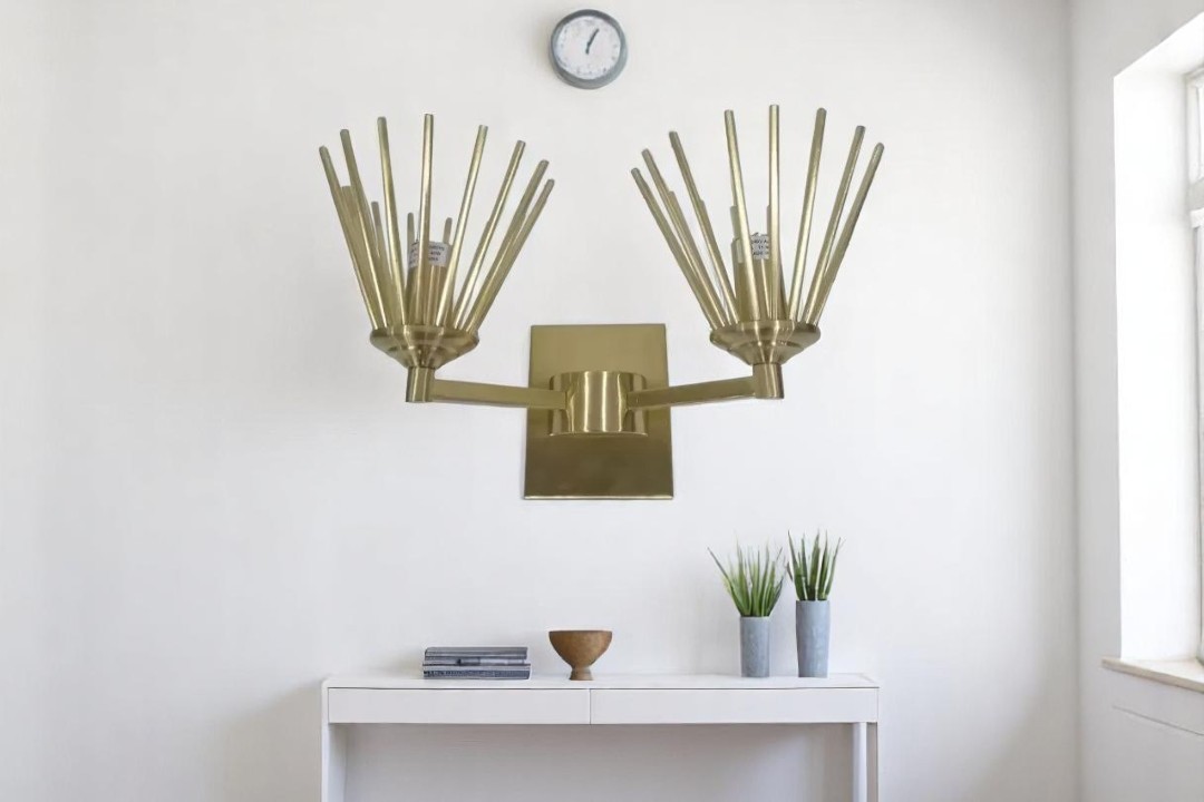Modern design wall lamp - golden color MGW-18031-2 