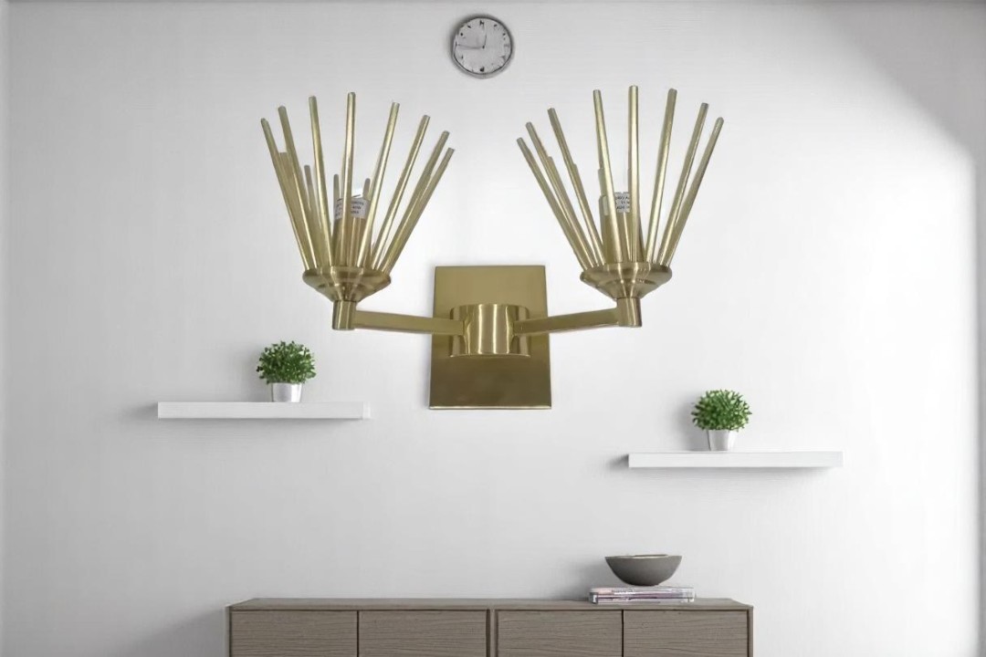 Modern design wall lamp - golden color MGW-18031-2 