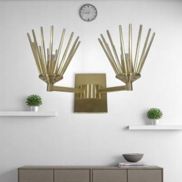 Modern design wall lamp - golden color MGW-18031-2 