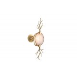Gold-colored wall lamp, circular shape, MGW-15782-1B