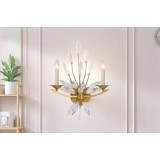 Wall lamp, golden color, 2 lamps, MGW-17051-2B