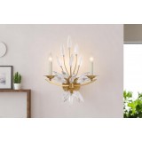 Wall lamp, golden color, 2 lamps, MGW-17051-2B