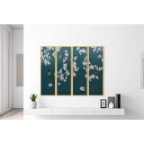 A wall painting divided into four parts SJ-130059-B