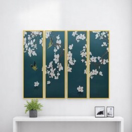 A wall painting divided into four parts SJ-130059-B