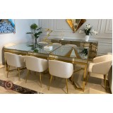  Modern (1+ 8) dining table 