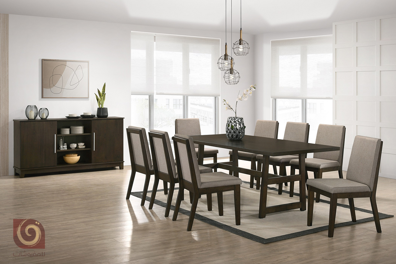 Modern (1 + 8) dining table