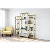  رفوف عرض 3 قطع - لون ذهبى  SJ-120254 (3PCS)