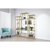  رفوف عرض 3 قطع - لون ذهبى  SJ-120254 (3PCS)