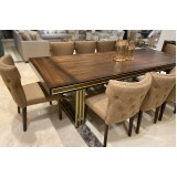 Modern (1+ 10) dining table with buffet