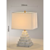 Table lampshades with a pyramid base, HB-2561