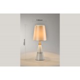Desk lamp with conical white base HB-2614