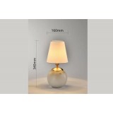 Modern lampshade with ball shape base HB-2616